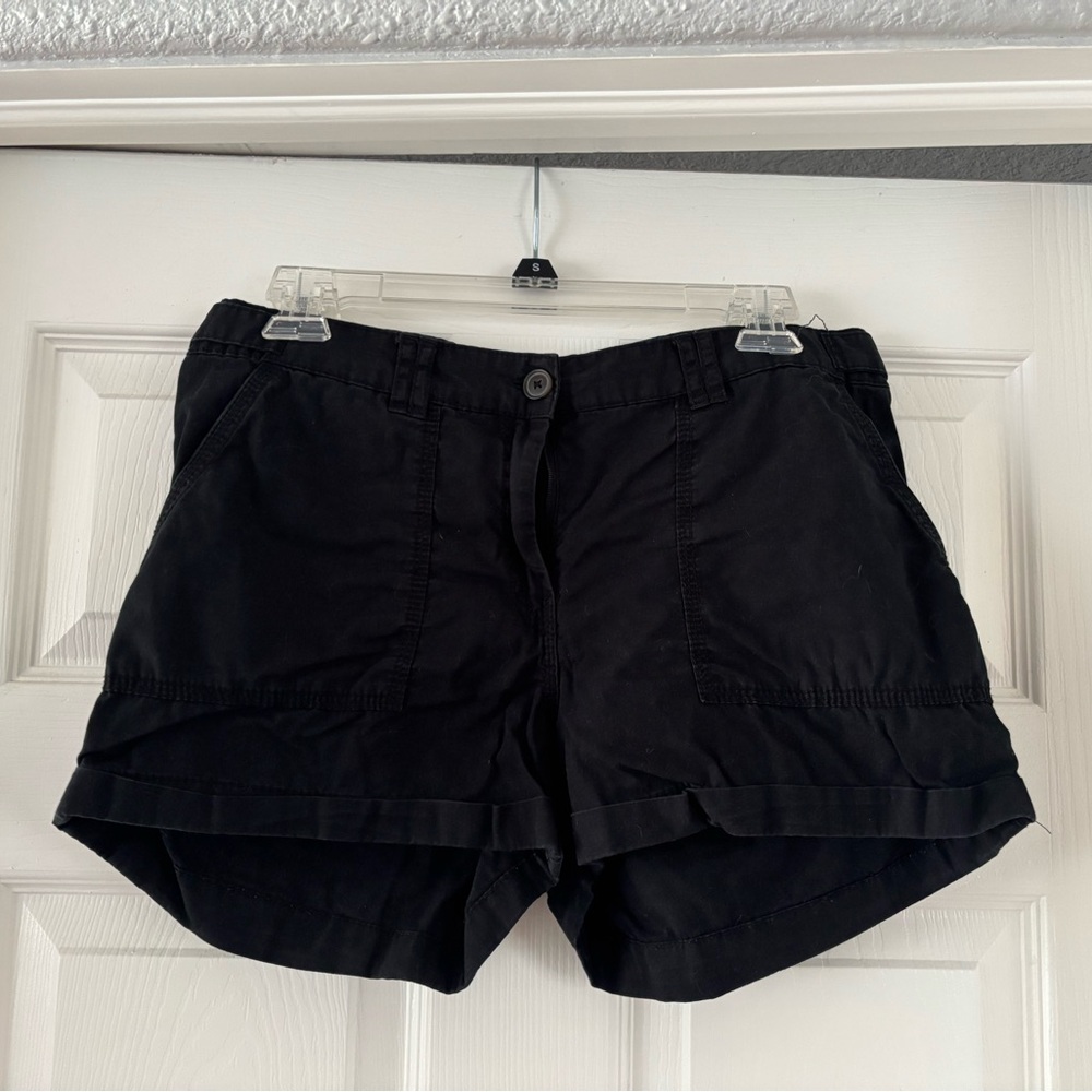 H&M Black Women's Cargo Shorts